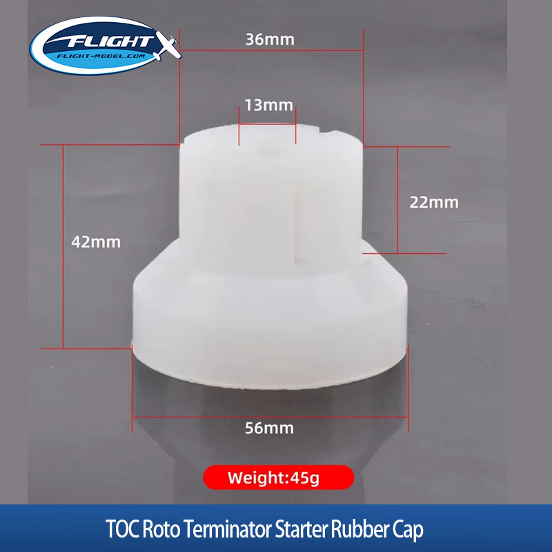 Rc Helicopter Coaxial - 2 Buah Tutup Karet Starter TOC