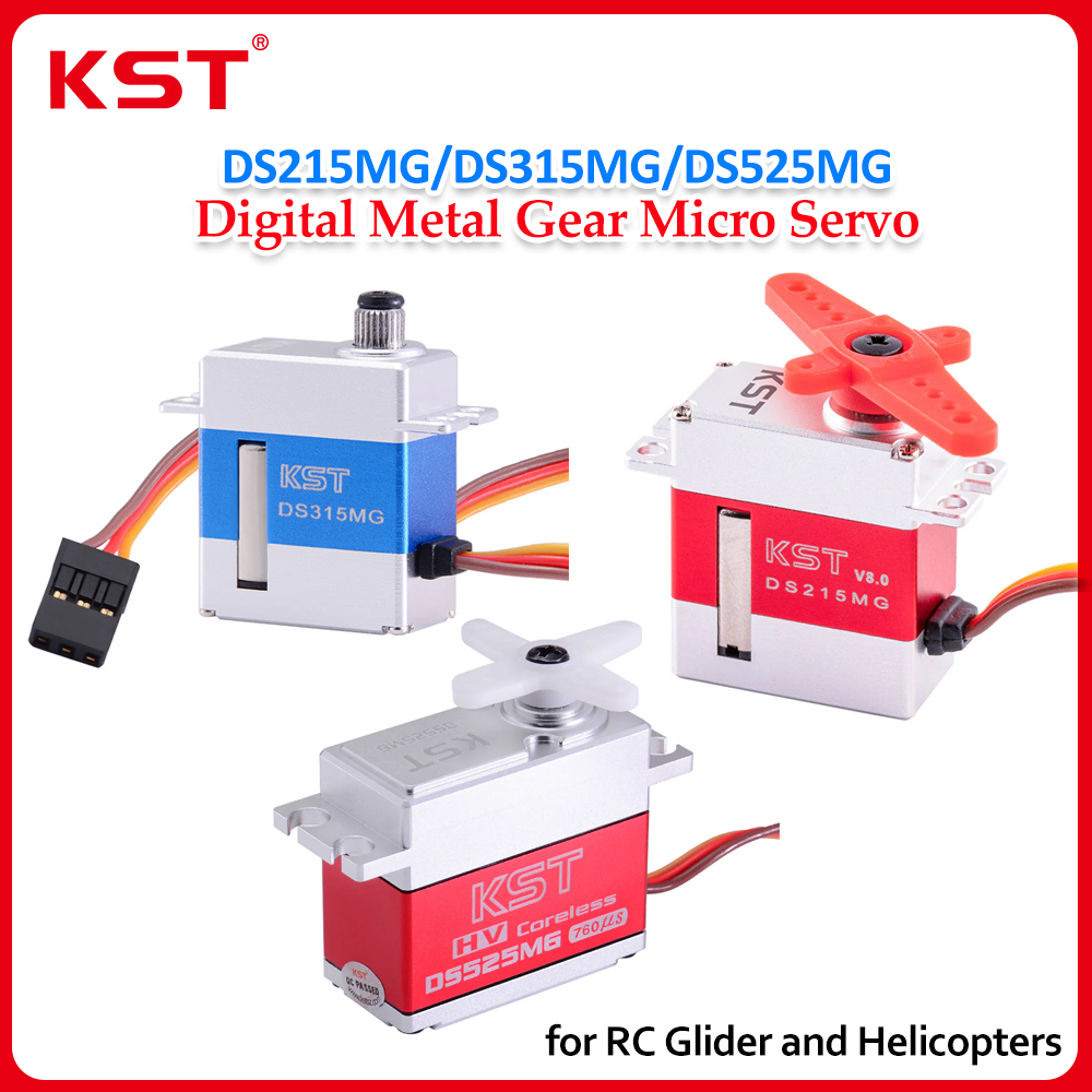 Rc Helicopter Parts - KST DS215MG/ DS315MG /DS525MG V8.0 Servo