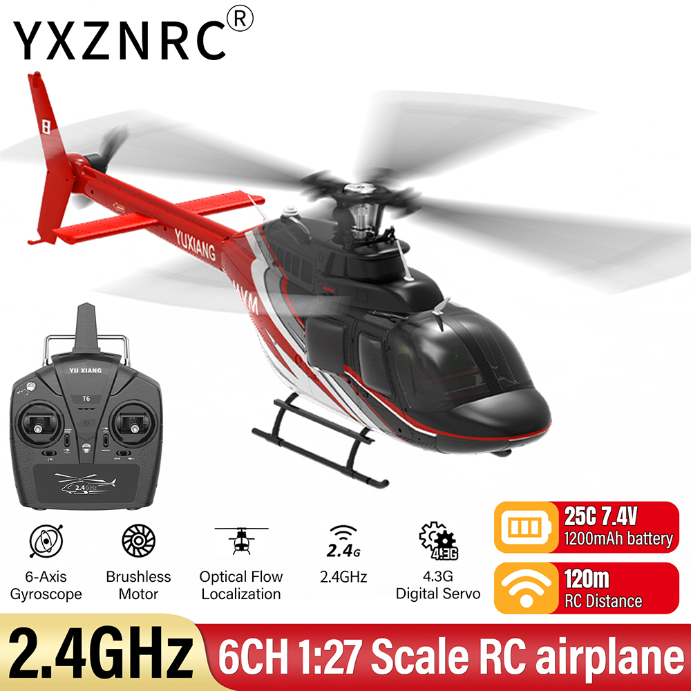 Rc Helicopter Gyro - YU XIANG pesawat RC 2.4G 6CH