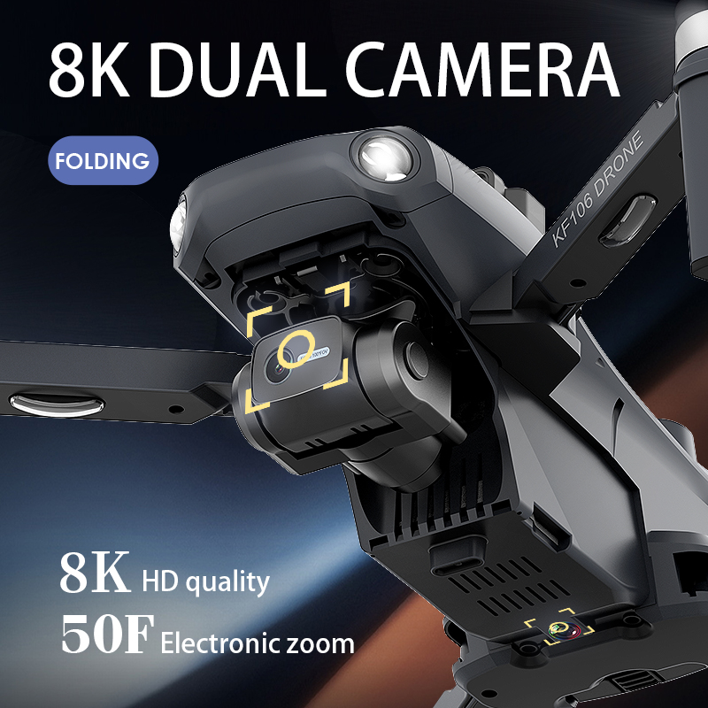 Drone KF106 Max Baru 2022 8K P - Rc Helicopter Charger ulasan dan harga