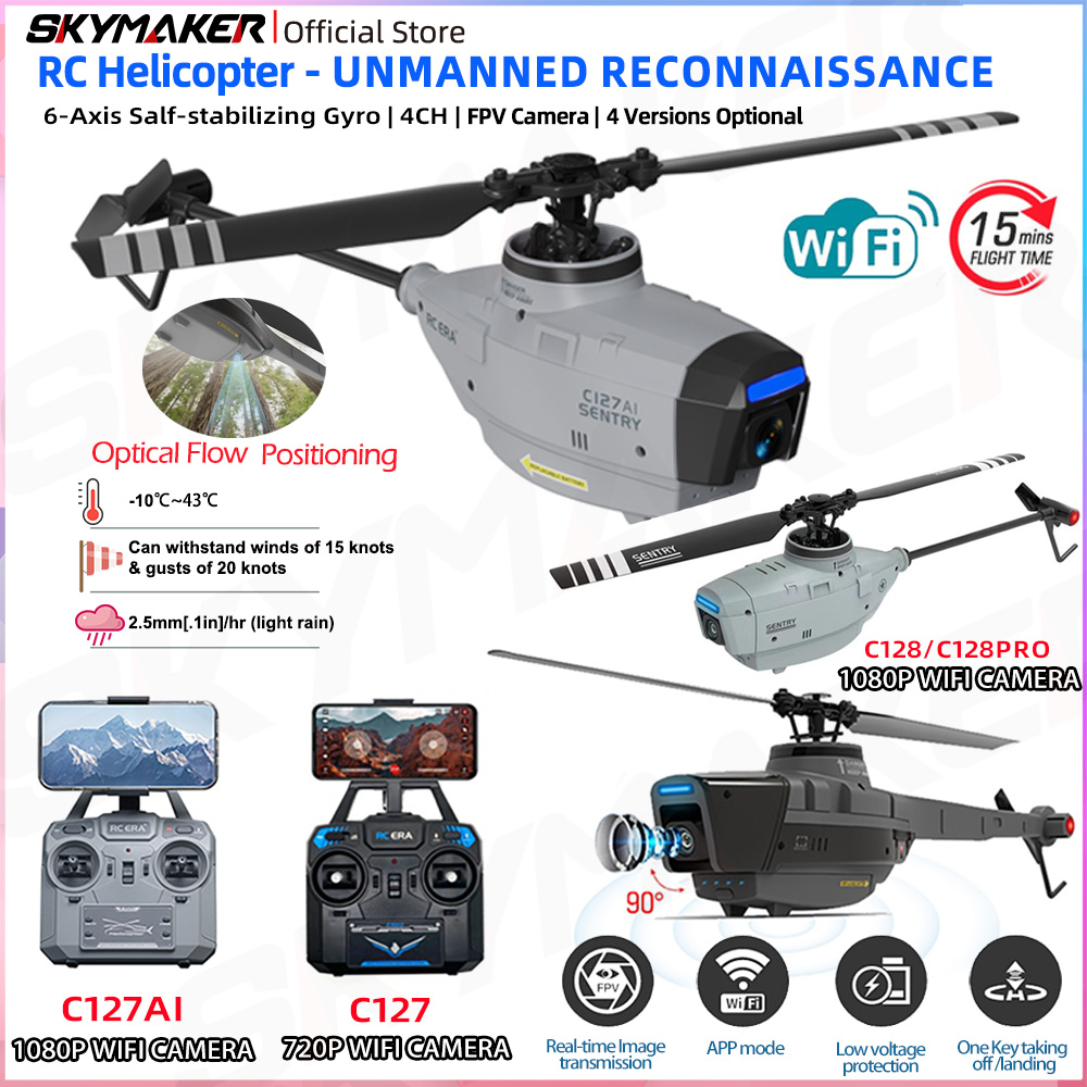 RC ERA C127AI C127 C128 2.4G 4 - Rc Helicopter Gyro ulasan dan harga