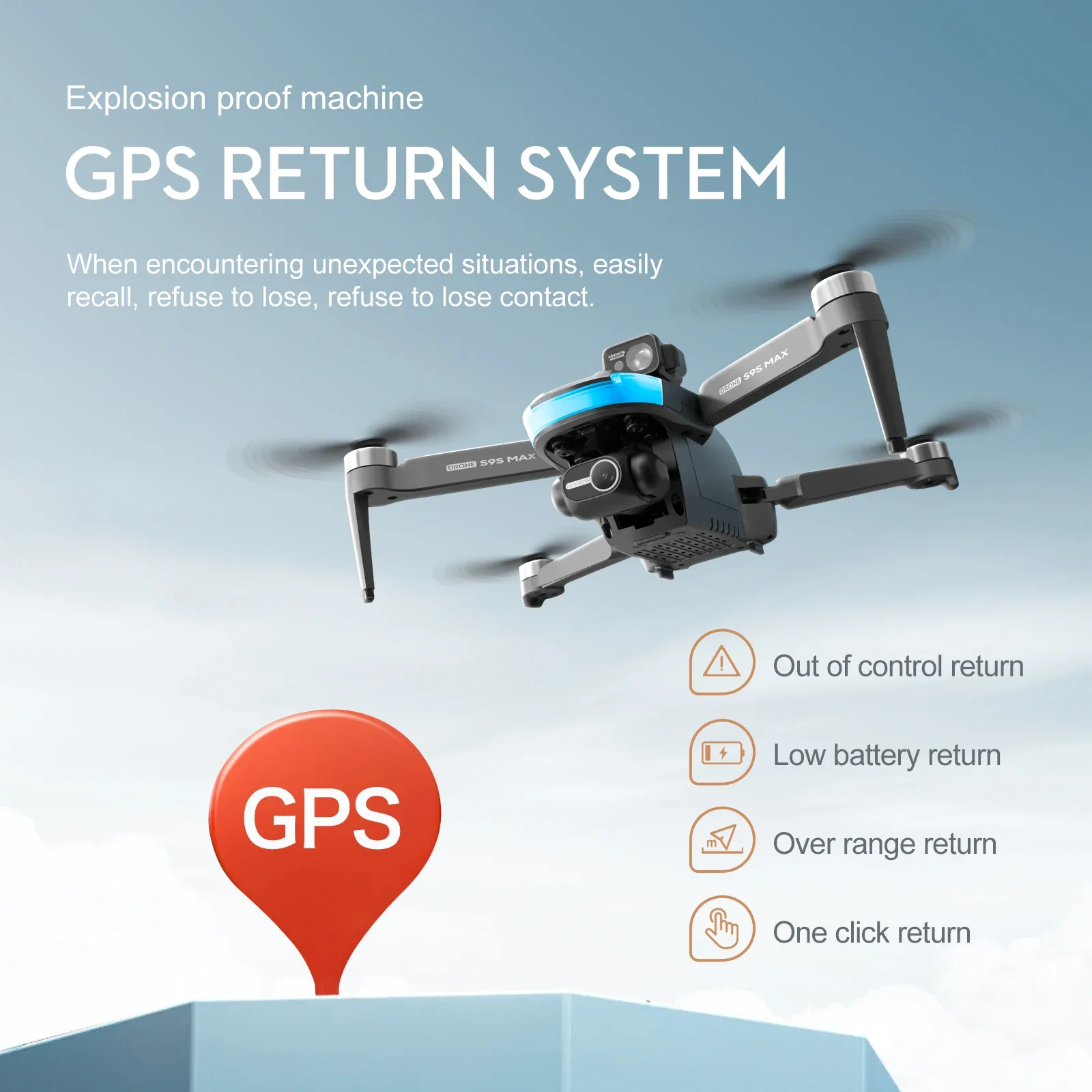 Drone MINI S9S MAX Baru 4K 2 S - Rc Helicopter Case ulasan dan harga