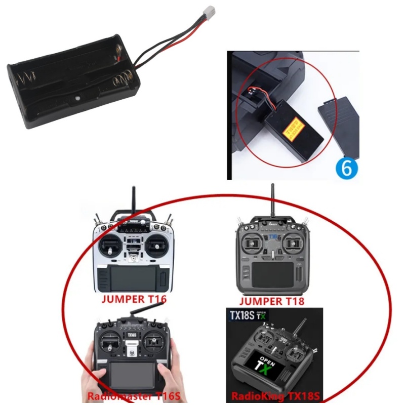 Casing Kotak Baterai RadioMast - Rc Helicopter Case ulasan dan harga