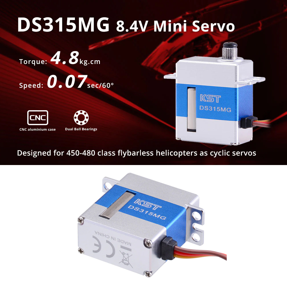 KST DS215MG/ DS315MG /DS525MG  - Rc Helicopter Parts ulasan dan harga