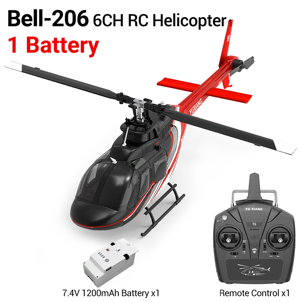 YU XIANG pesawat RC 2.4G 6CH s - Rc Helicopter Gyro ulasan dan harga