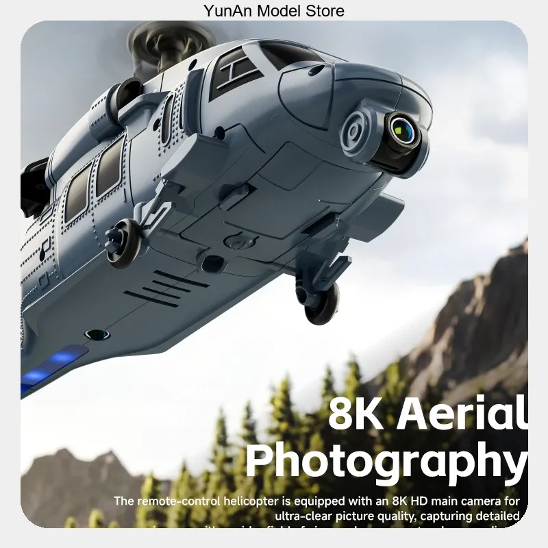 Helikopter RC 4DRC L2 8K UHD F - Rc Helicopter Gyro ulasan dan harga